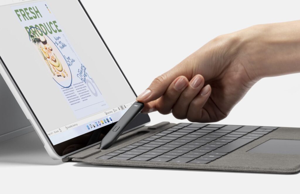Surface Pro 8 Slim Pen 2 under embargo until September 22 1