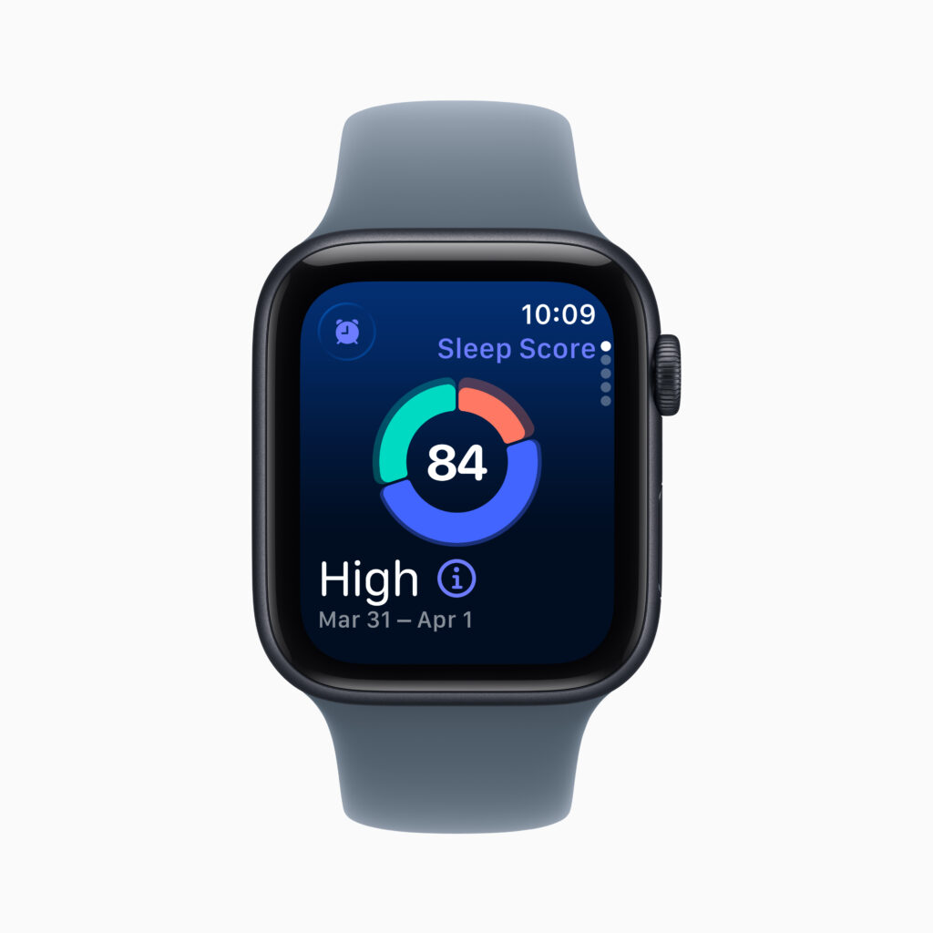 Apple Watch SE 3 sleep score 250909
